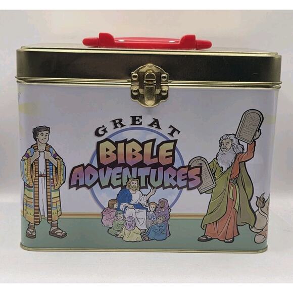 GREAT BIBLE ADVENTURES With CD Sunday School Activity Flash Card Bible Stories - Picture 1 of 8